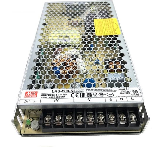 Изображение товара Источник питания Mean Well AC/DC LRS-200-5 Т02276488