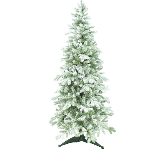 Изображение товара Ель BEATREES Соната зеленая заснеженная с шишками 1,8 м 1047218