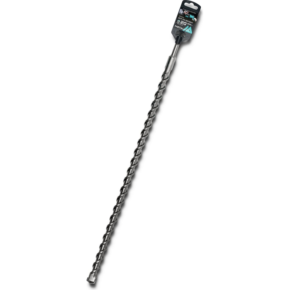 Изображение товара Бур по бетону METALLICA SDS-plus 20 мм 600 мм с центровой напайкой