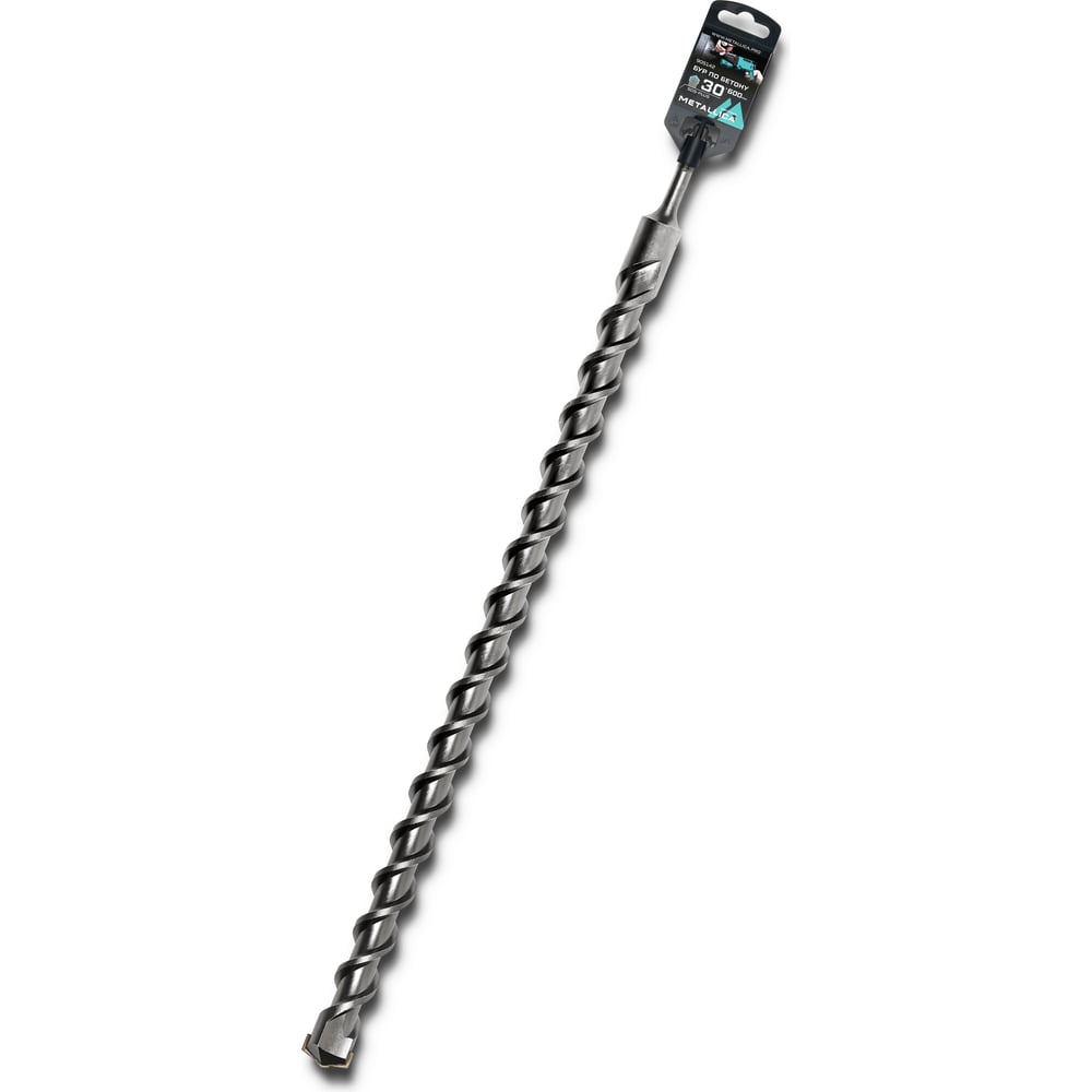 Изображение товара Бур по бетону METALLICA SDS-plus 30x600x550 мм с напайкой и спиралями