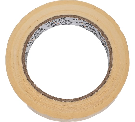 Изображение товара Малярная лента STEKKER 18 мм, длина 40 м, на бумажной основе, белая, 12 шт. INTP7-18-40 39153