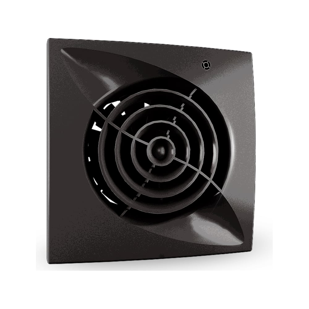 Изображение товара Вентилятор Zernberg Opal 125 gloss black для настенного и потолочного монтажа
