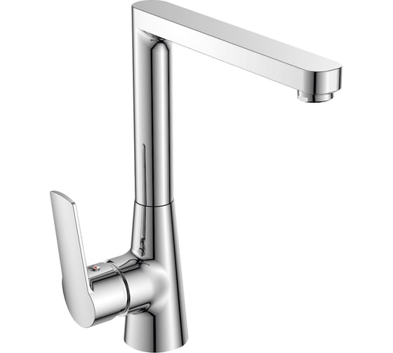 Изображение товара Смеситель для кухни RUSH Balearic высокий, с поворотным изливом, хром BA3935-23