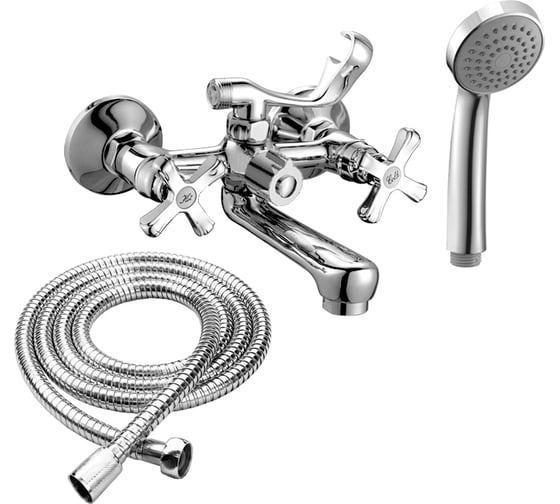 Изображение товара Смеситель для ванны RUSH Bianki с коротким изливом, хром BI7650-44