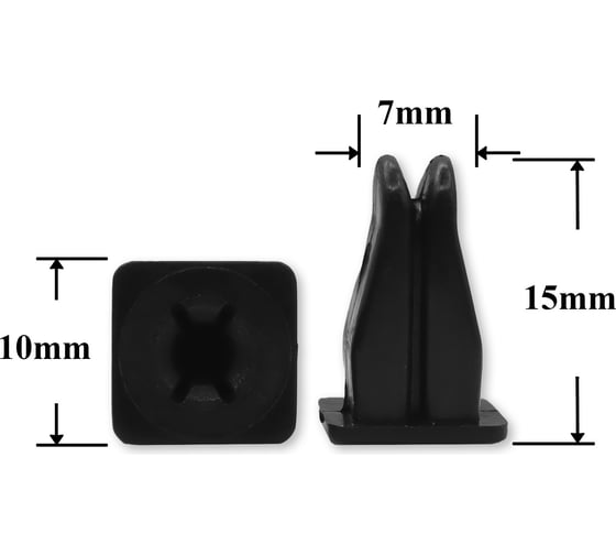 Изображение товара Автокрепеж для Mercedes 10 шт 9881625 КрепАвто 1167