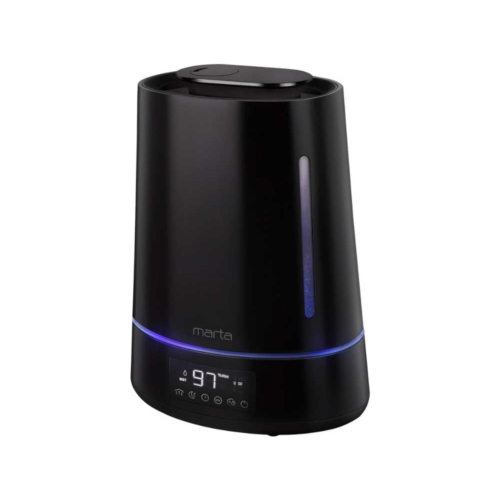 Изображение товара Увлажнитель воздуха MARTA MT-HF4701B ультразвуковой черный жемчуг