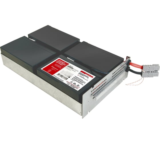 Изображение товара Сменный батарейный картридж для ИБП МНОГОТОКА RBC23 серия Professional - APC: 24 В, 14,4 Ач, 10 кг RBC23 Professional