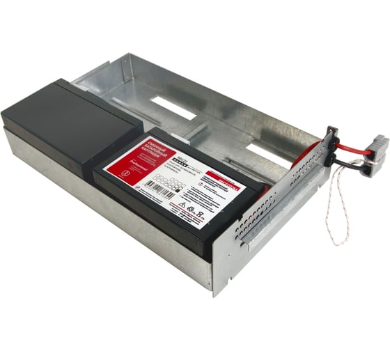 Изображение товара Сменный батарейный картридж для ИБП МНОГОТОКА RBC22 серия Professional - APC: 24 В, 7,2 Ач, 5,68 кг RBC22 Professional