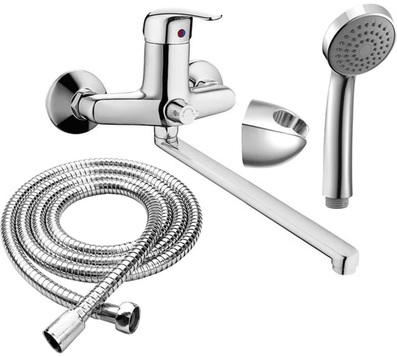 Изображение товара Смеситель для ванны RUSH Corsica с длинным поворотным изливом, хром CO4240-51