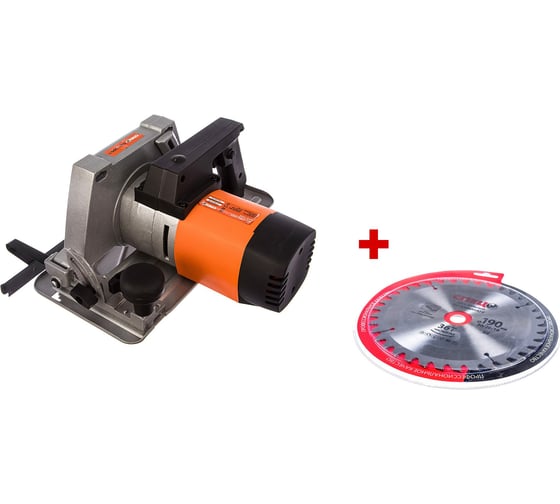 Изображение товара Пила циркулярная СПЕЦ БЦП-2200-1, 2100Вт, диск 200х30мм, 48зубьев, 5500об/мин, кабель 2м, 2 зажима, картонная коробка + диск пильный 190мм СПЕЦ-3363/0520603