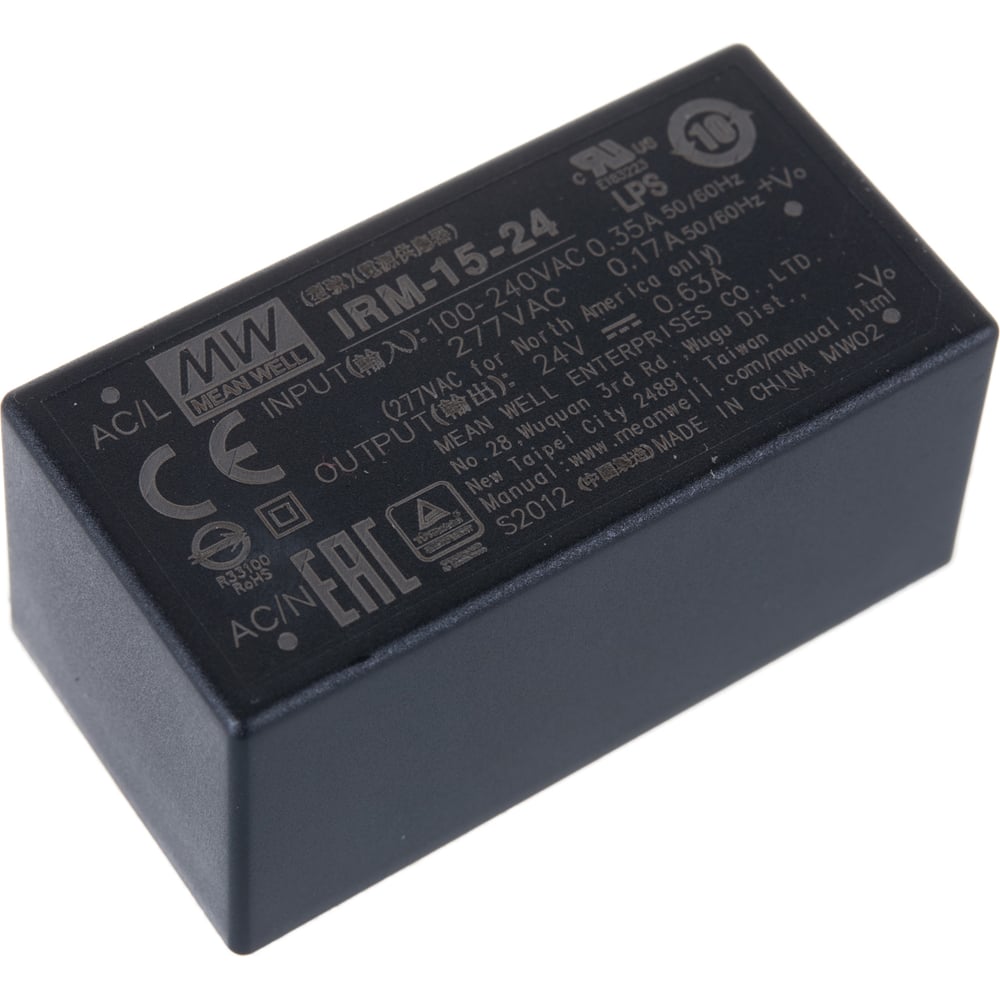Изображение товара Источник питания AC/DC IRM-15-24 15 Вт для промышленных и бытовых систем
