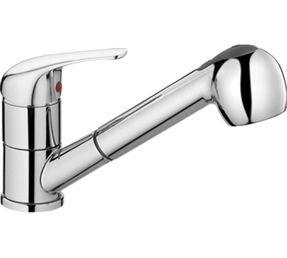 Изображение товара Смеситель для кухни RUSH Corsica с вытяжным изливом, хром CO4240-25