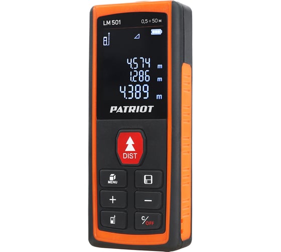 Изображение товара Лазерный дальномер PATRIOT LM 501 120201501