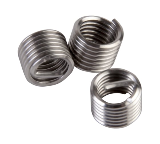 Изображение товара Резьбовые вставки WIEDERKRAFT M6X1.0, 10 предметов WDK-IN0610