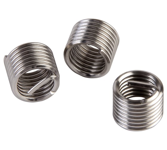 Изображение товара Резьбовые вставки WIEDERKRAFT M8X1.25, 10 предметов WDK-IN8125