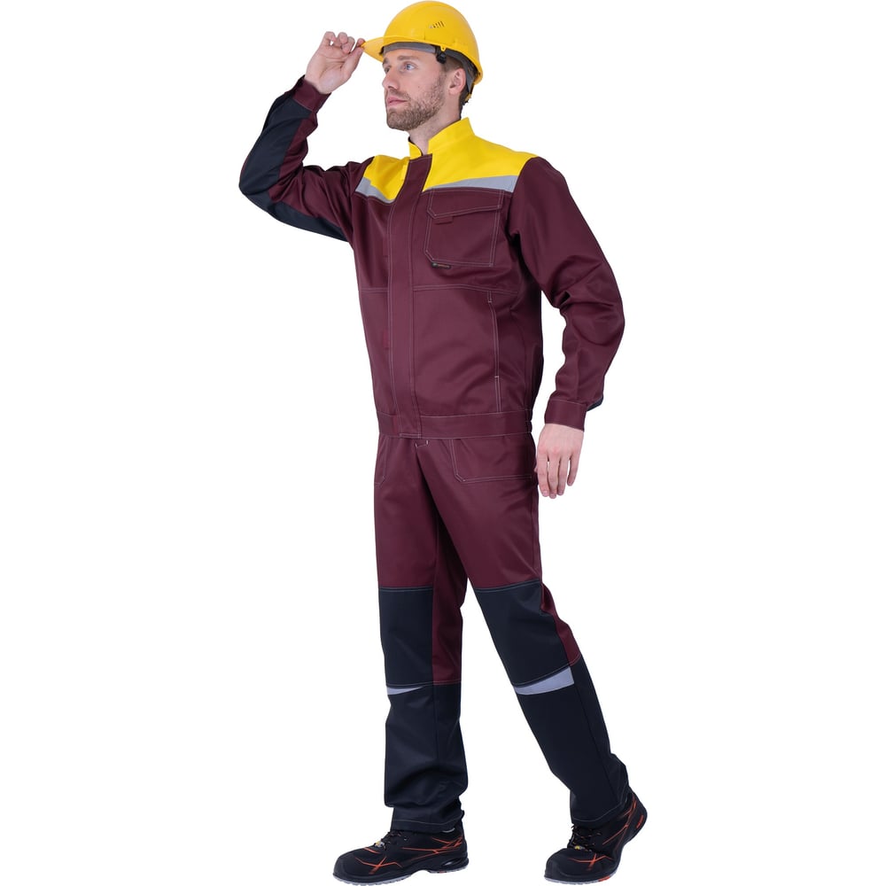 Изображение товара Костюм ГК Спецобъединение КМ-10 ЛЮКС мужской водоотталкивающий с светоотражающими элементами