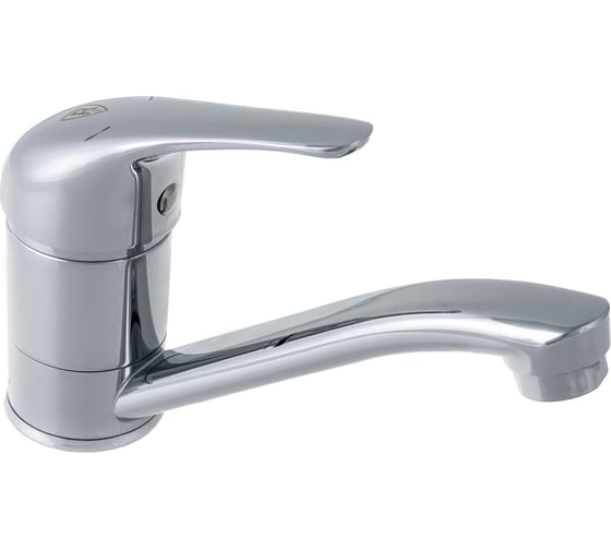 Изображение товара Смеситель для умывальника/кухни RUSH Corsica с укороченным, поворотным изливом, хром CO4240-26