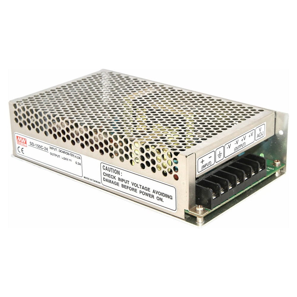 Изображение товара Преобразователь Mean Well DC/DC SD-150C-24 T00035871 24 В 6.3 А промышленные конвертер напряжения