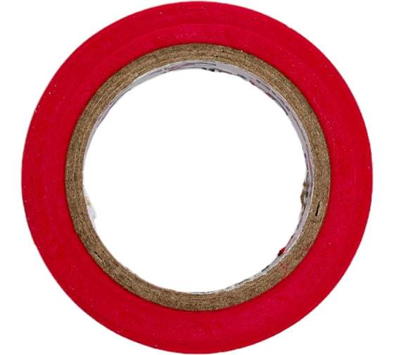 Изображение товара Изолента SKRAB ПВХ, красная, 15мм х 10м, 10 шт 85515