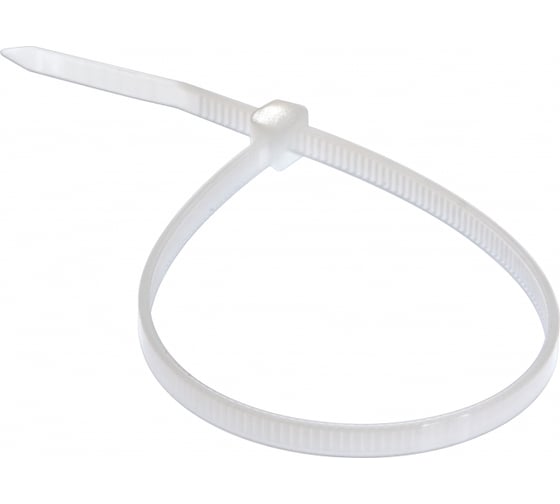 Изображение товара Нейлоновый хомут SKRAB 100х2,5мм белый 100шт. 25657