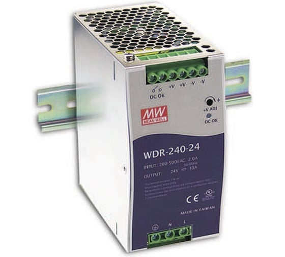 Изображение товара Источник питания Mean Well AC/DC WDR-240-48 Т00302365