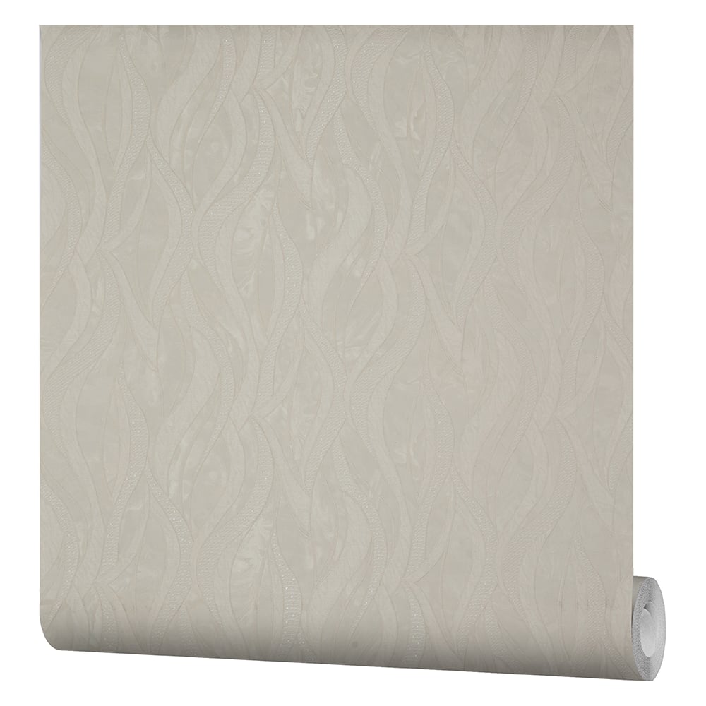 Изображение товара Виниловые обои на флизелиновой основе Grand Classic R28001 Белые 1.06x10.05 м