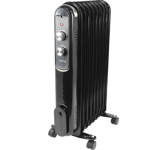 Изображение товара Масляный обогреватель MARTA MT-OH2430B дымчатый жемчуг 41262