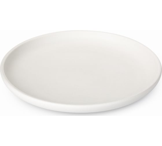 Изображение товара Тарелка десертная DOMENIK ROCK WHITE 21 см DM8012