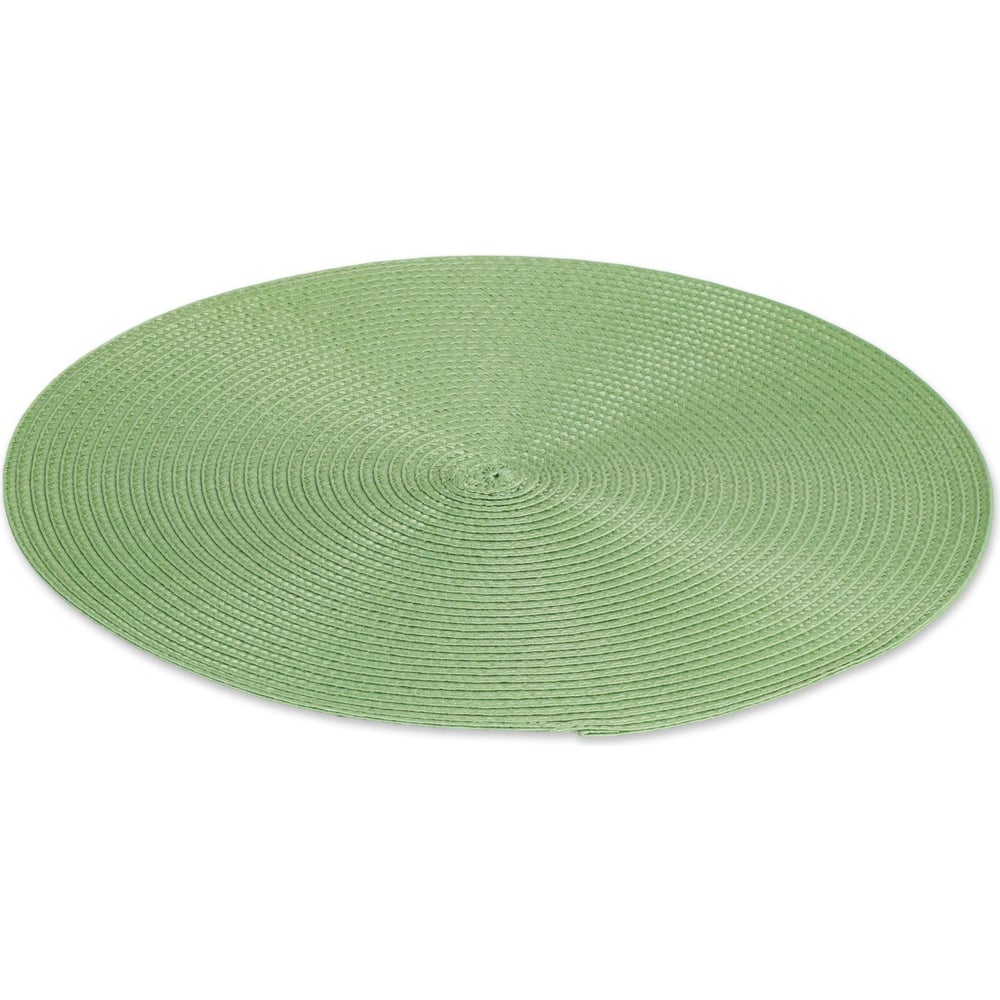 Изображение товара Мат для стола DOMENIK MEADOW 38 см DM98110 зеленый плетение