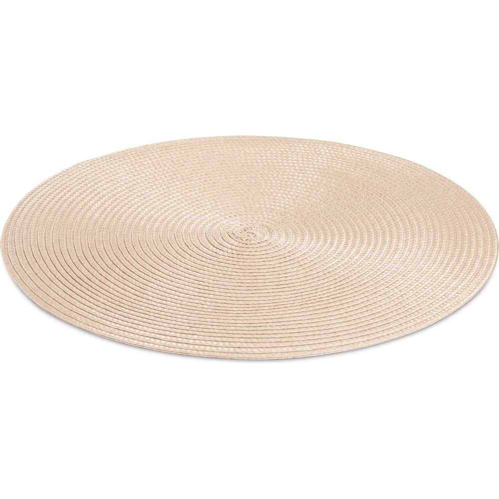 Изображение товара Мат на стол DOMENIK BEIGE 38 см DM9893 - стильный и практичный аксессуар