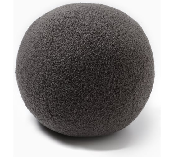 Изображение товара Подушка декоративная Этель "Шар" d=30. цвет темно-серый 10339936