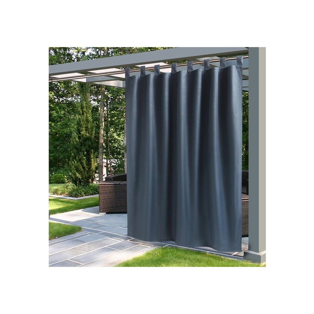 Изображение товара Портьера для террасы Этель 145х200 см графит оксфорд