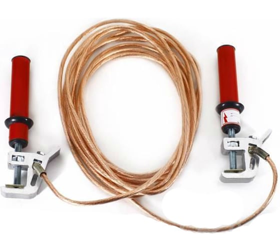 Изображение товара Переносное заземление Электро Трейд для машин ЗПМ-1Э /25мм L=15м/ ET-Z1-25-15