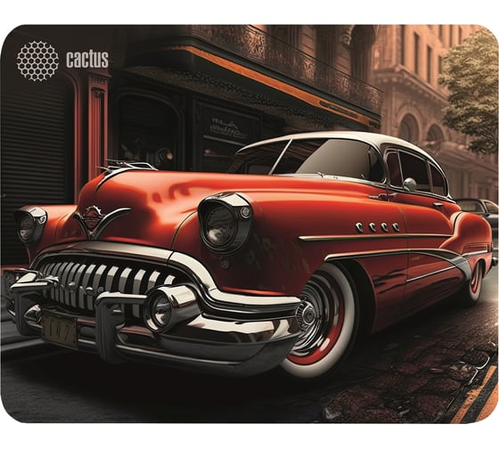 Изображение товара Коврик для мыши CACTUS Red Car 300x250x2 мм (CS-MP-P07M) 2006246