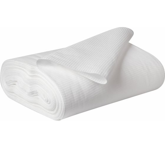 Изображение товара Полотно вафельное отбеленное LAIMA рулон 0,45x60 м, в пакете, плотность 120 (±10) г, рост м2, 609574