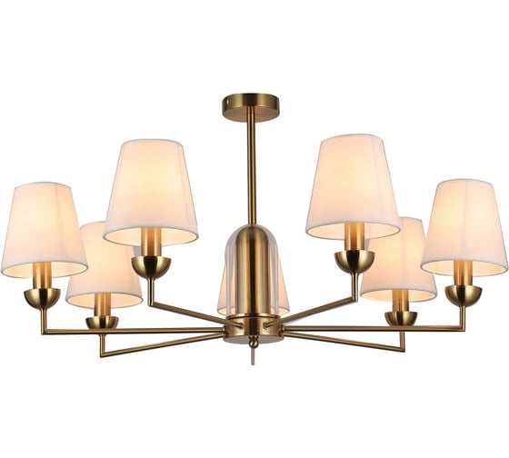 Изображение товара Люстра Gerhort классическая с хрусталем G11106/7BRS WT