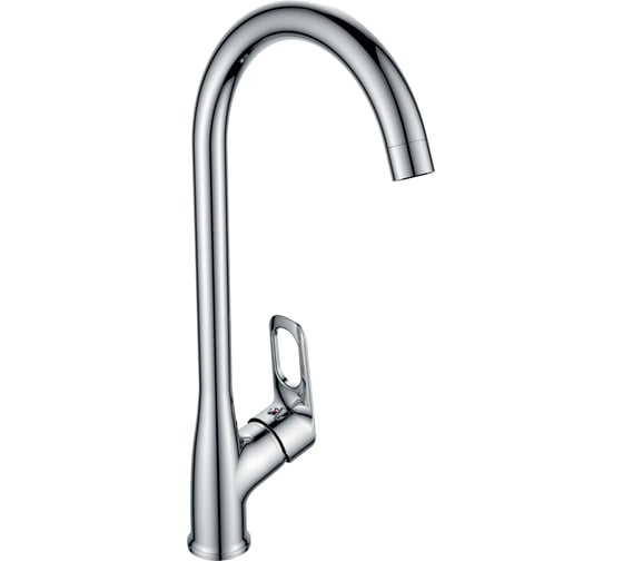Изображение товара Смеситель для кухни RUSH Edge с высоким, поворотным изливом, хром ED7735-22