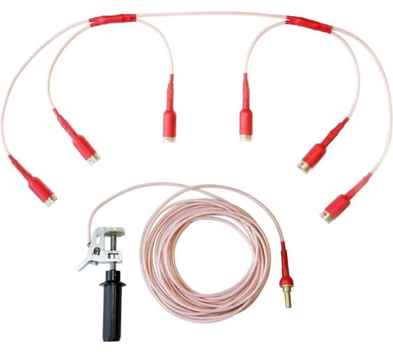 Изображение товара Переносное заземление Электро Трейд для ВЛ до 1кВ ЗПЛ-1Э СИП /КОМПЛ-6/ ET-ZK-6