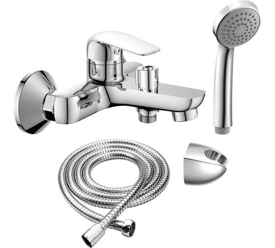 Изображение товара Смеситель для ванны RUSH Fiji с коротким изливом, хром FI1835-44