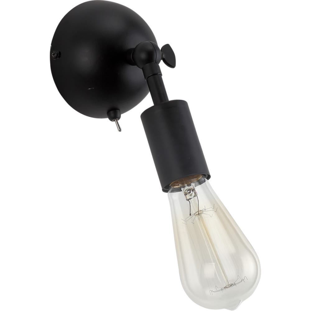 Купить Настенный светильник arte lamp a9190ap-1bk