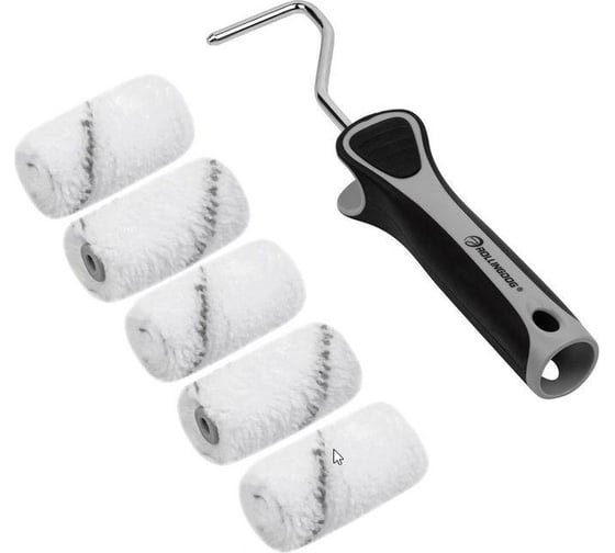 Изображение товара Набор валиков с бюгелем ROLLINGDOG NYPOLY 50 мм, ворс 12 мм, полиэстер/полиамид 60265