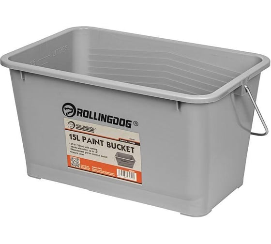 Изображение товара Кювета для краски ROLLINGDOG серия Standard 390 мм, 15 л 20121