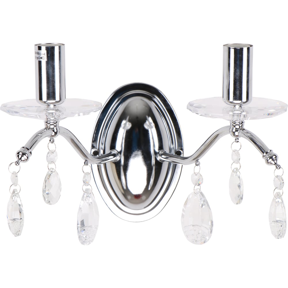 Изображение товара Бра ЭкономСвет классическое с хрусталем 10150/2wCR для интерьера