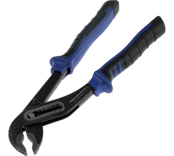 Изображение товара Переставные клещи ТУНДРА CrV, никелированные, рукоятки 2К, 250 мм 2434314