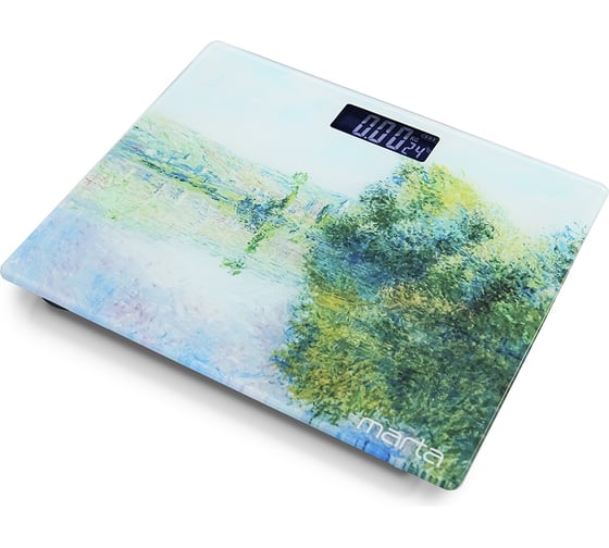 Изображение товара Напольные весы MARTA MT-SC1690 Сиена в Ветёе, сенсор, встроенный термометр 38271