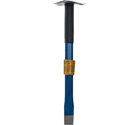 Изображение товара Зубило ТУНДРА плоское арматурная сталь, резиновая рукоятка, 250 х 25 мм 1123543