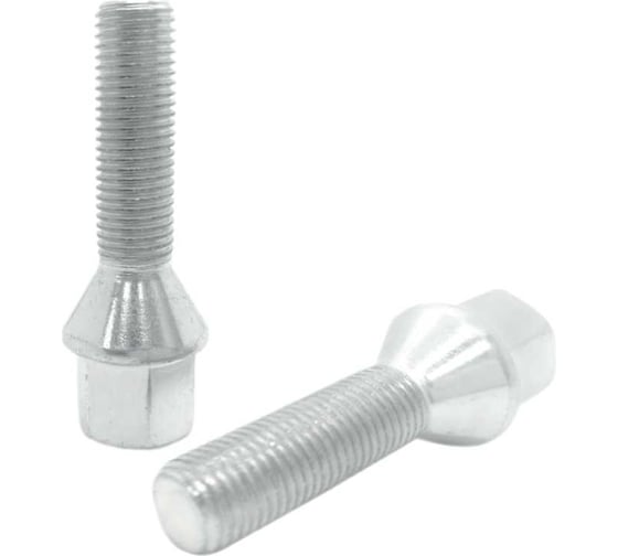 Изображение товара Болт колесный Цинк, конус М12x1.5 10шт STARLEKS 075157 (C17A40)