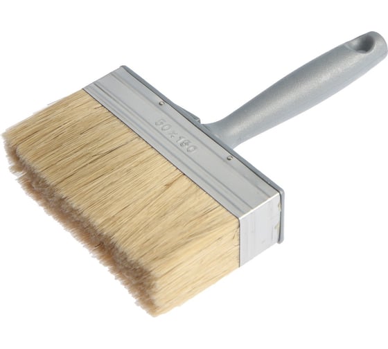 Изображение товара Кисть-макловица ТУНДРА натуральная щетина, пластиковая ручка, 50 х 150 мм 881582