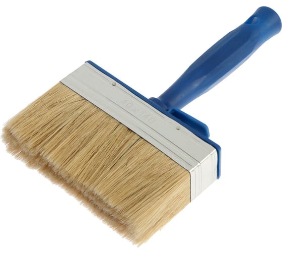 Изображение товара Кисть-макловица ТУНДРА смешанная щетина, пластиковая ручка, 40 х 140 мм 881576