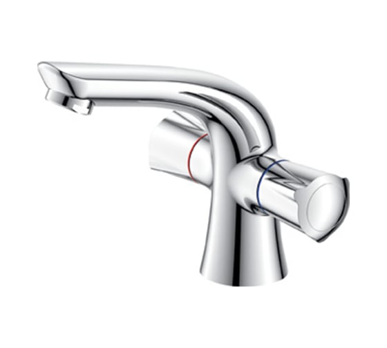 Изображение товара Смеситель для умывальника RUSH Pioneer хром PI7950-11